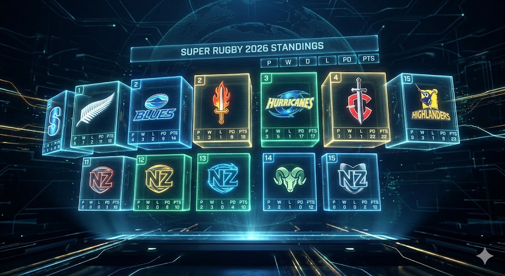 Super Rugby Table 2026: Current Standings and New Zealand Team Analysis